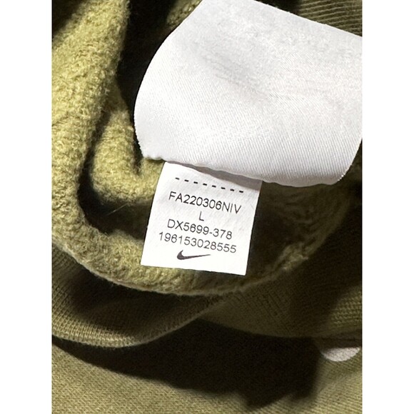 Nike Club Hoodie Youth Large All Over Print Monogram DX5699-378 Sweatshirt - Picture 7 of 8